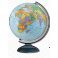 Traveler 12" Blue Ocean Education Globe w/ Smoke Black Base